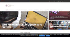 Desktop Screenshot of emprendedoraonline.com