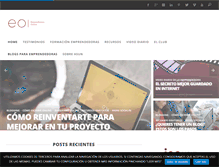 Tablet Screenshot of emprendedoraonline.com